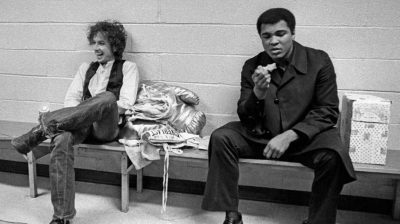 Bob Dylan – met Muhammad Ali (1985)