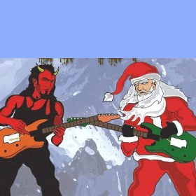 Various Artists - Christmas at the devil's house-Metal Madness: Santa vs Satan In a Guitar Duel (2007)