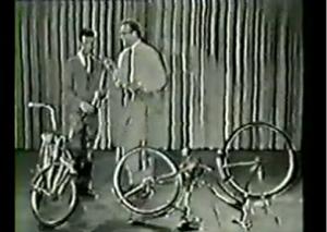 Frank Zappa - Playing music on a Bicycle (1963)