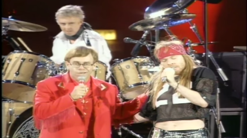 Queen & Elton John & Axl Rose - Bohemian Rhapsody (1992)